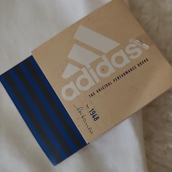 RARE Vintage Tennessee Lady Vols UT NEW ADIDAS Tennis Top White Racer Back Lg - Picture 9 of 13